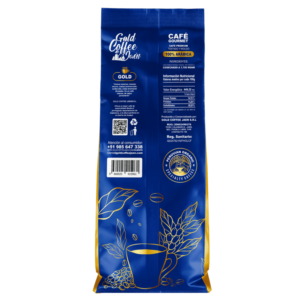 Cafe Premium 250g - GOLD COFFEE - Imagen 2
